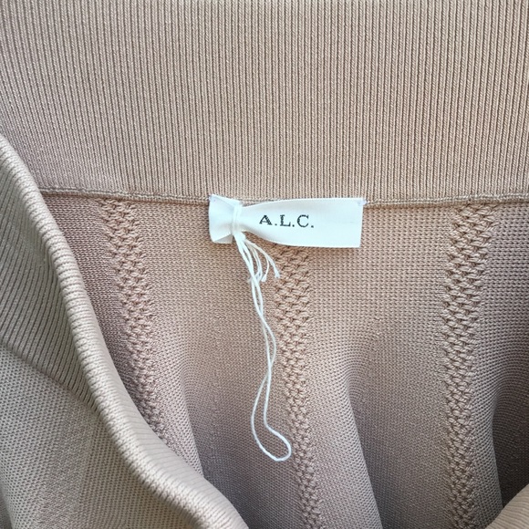 A.L.C. Short flared pull-on pink knit skirt S new - Picture 7 of 7